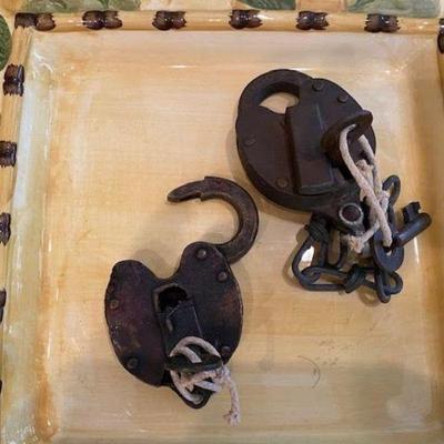 Antique Locks with Keys