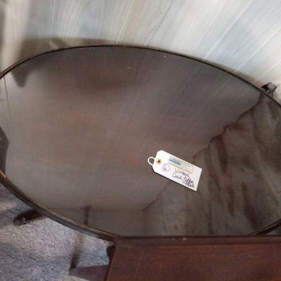 Vintage Oval Coffee Table