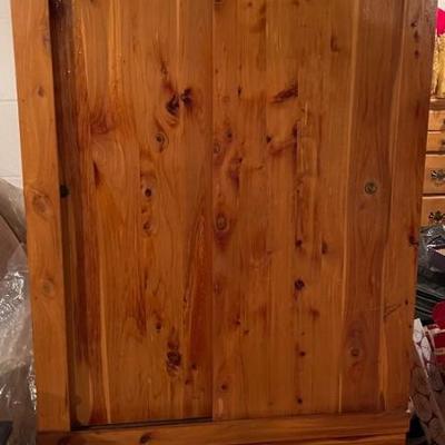 Cedar closet