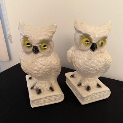 Owl bookends