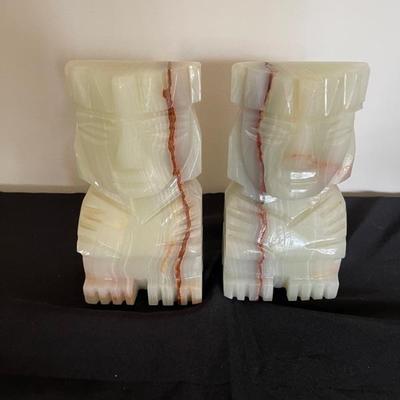 Onyx bookends
