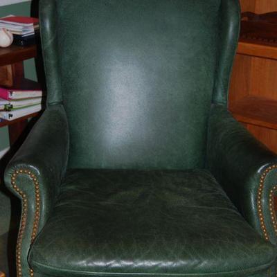 Italian Leather Desk Chair