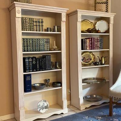 Pair of French Architectural Bookcases 