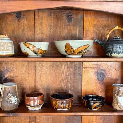 Various Handmade Pottery