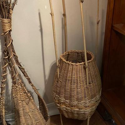 French Willow Weaving Baskets
