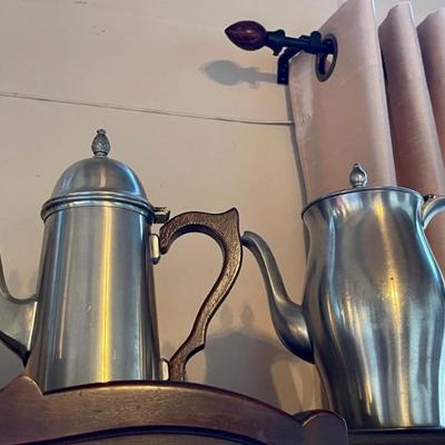 Vintage Craftsman Pewter Coffee Pot