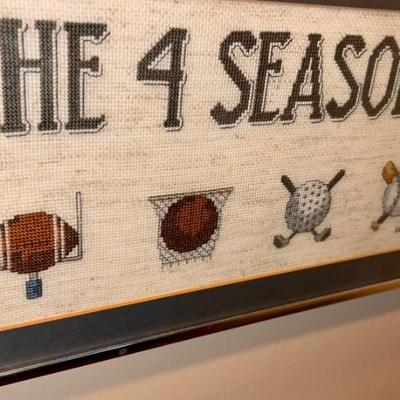 The 4 Seasons: Football, Basketball, Golf, Baseball