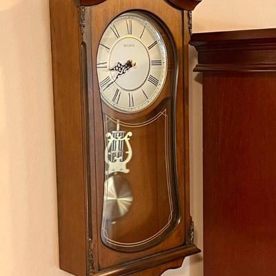 Bulova Regulator Wall Clock
