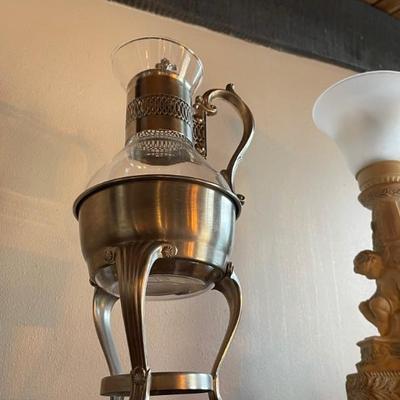 Vintage Tea / Coffee Carafe & Warmer