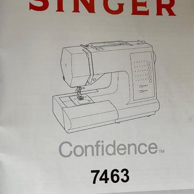 SINGER Confidence Easy Stitch 7463 Sewing Machine w/ Foot Pedal  