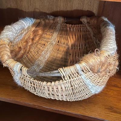 Handwoven Bentwood Basket