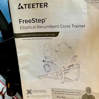 Teeter FreeStep Elliptical Recumbent Cross Trainer
