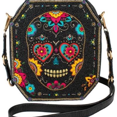 New! Mary Frances "In Your Face" Handbag