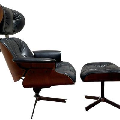 MID CENTURY MODERN PLYCRAFT EAMES LOUNGE CHAIR