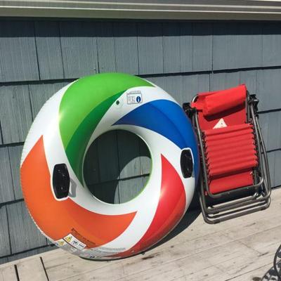 Inflatable Raft, New Zero Gravity Chair