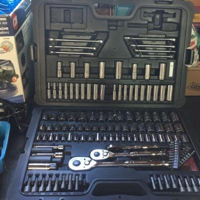 Wrench and Socket Set