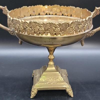 Housley Solid Brass Centerpiece Bowl, India