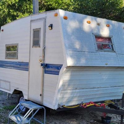 1971 Remodel Shasta travel trailer 8 by 9 single axle. Hot water heater and shower with queen size bed.