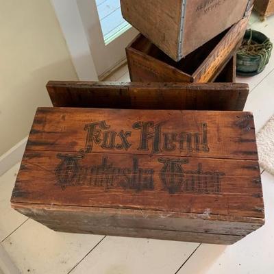 Just one of many fantastic wood boxes