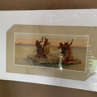 Early Anheuser Busch advertising Litho great shape 