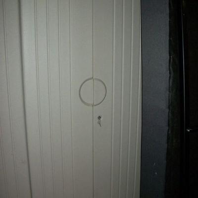 Plastic Storage Cabinet with key #2