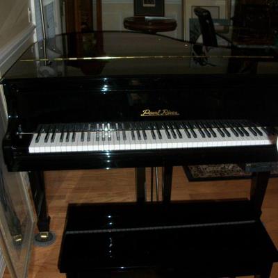 ***BIN*** Pearl River Electronic Player Baby Grand Piano. If you go to my business page on Facebook - Estate Sales By Holly Fruitland...