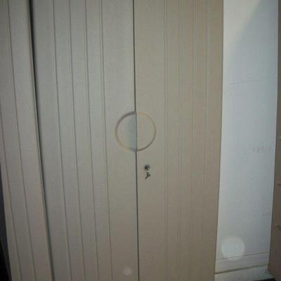Plastic Storage Cabinet with key #3