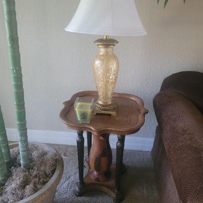 another end table, lamp sold separately