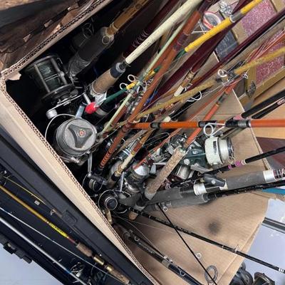 Fishing Poles with Reels - CHOICE