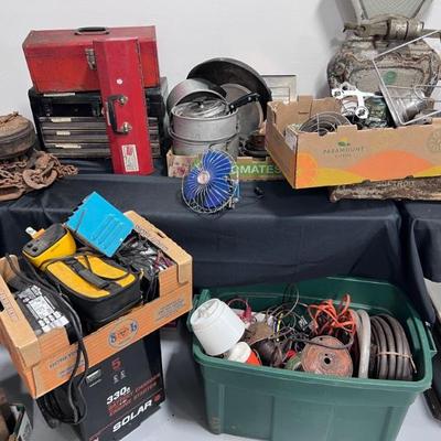 Batteries, Generator, Wire and Hoses, Heater Supplies