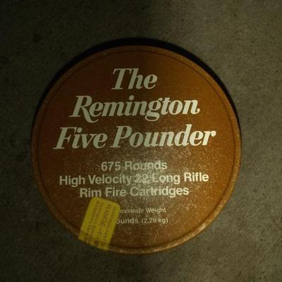 Remington 5 pounder 22 new old stock. 