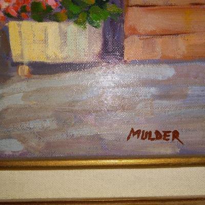 Painting by Mulder 
