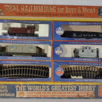 Vintage AHM O Scale Train Models & Box