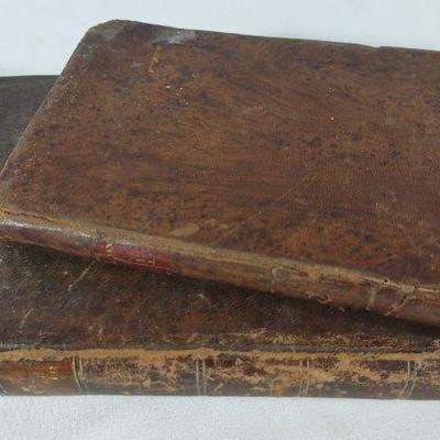 1800s William Tell & Horace Leatherbound Books
