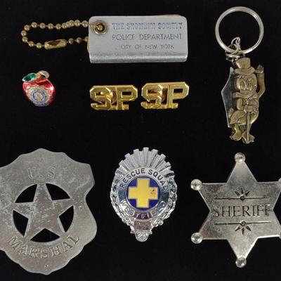 US Marshal, Sheriff & Enforcement Badges
