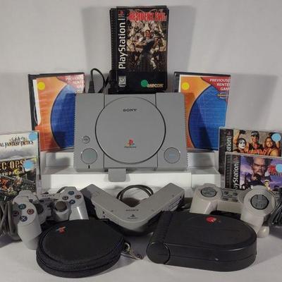PlayStation 1 Console, Games & Controllers Works