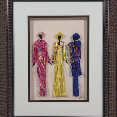 Original Rondell Fiber Art by Ron Witherspoon