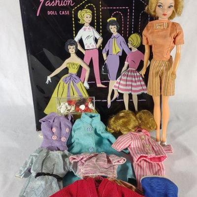 1962 Uneeda Miss Suzette Doll, Clothes & Wigs