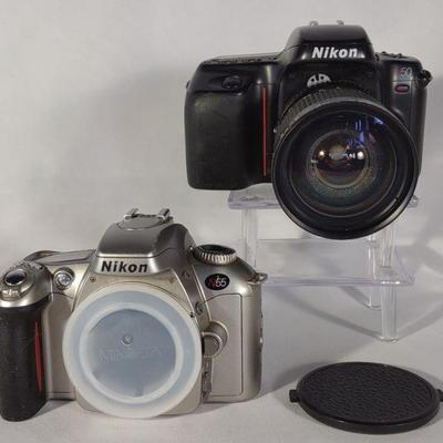 Nikon N50 & N55 SLR Cameras w/ 28-80mm Lens