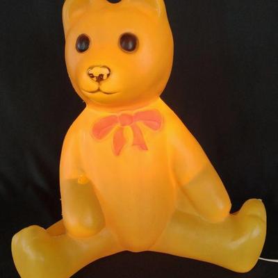 1988 Union Blow Mold Teddy Bear (Works)