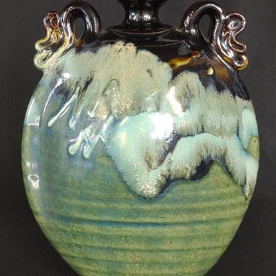 Bill Meadows Signed Studio Art Pottery Vase
