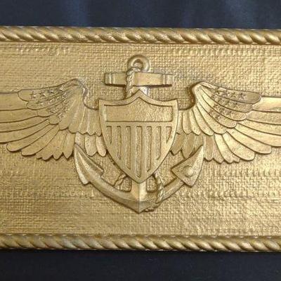 US Naval Aviation Wing Wall Plaque