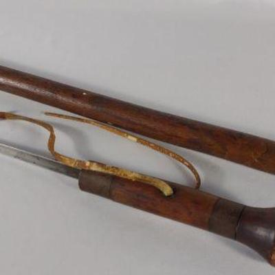 Antique Cane Sword