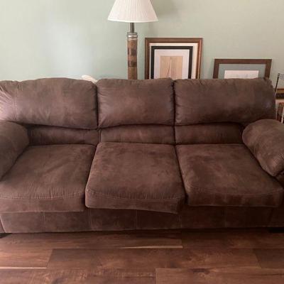 2 Soft Leather Couches