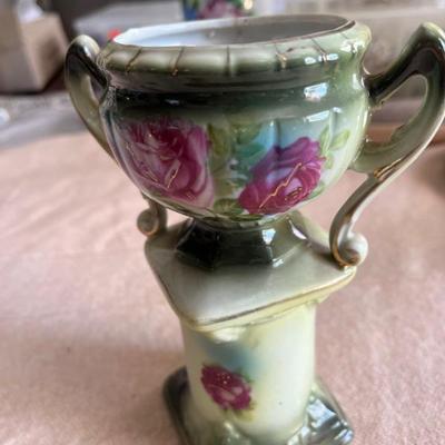 Nippon trophy style vase