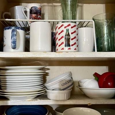 Dishes, cups