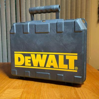 DEWALT DRILL | Model number D21008 in a fitted plastic case,  no drill bits or accessories