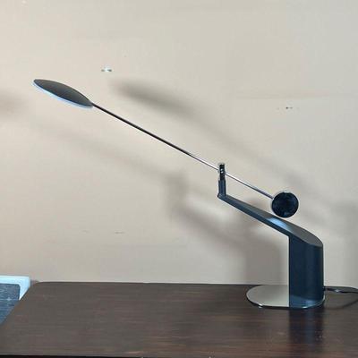 CANTILEVER DESK LAMP | Contemporary desk lamp of modern design - h. 18 x 15 in. (approx.)