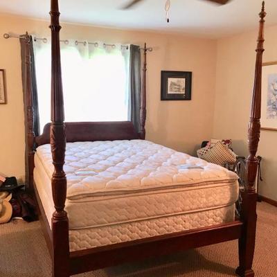 wheat queen bed frame $250
boxspring and mattress SOLD
