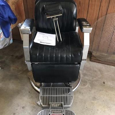 barber chair $650